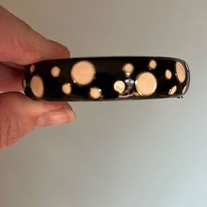 Betsey Johnson hinged bangle